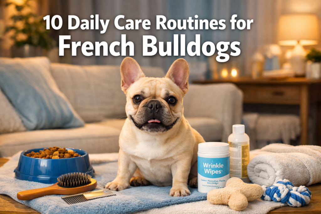 10 Daily Care Routines for French Bulldogs