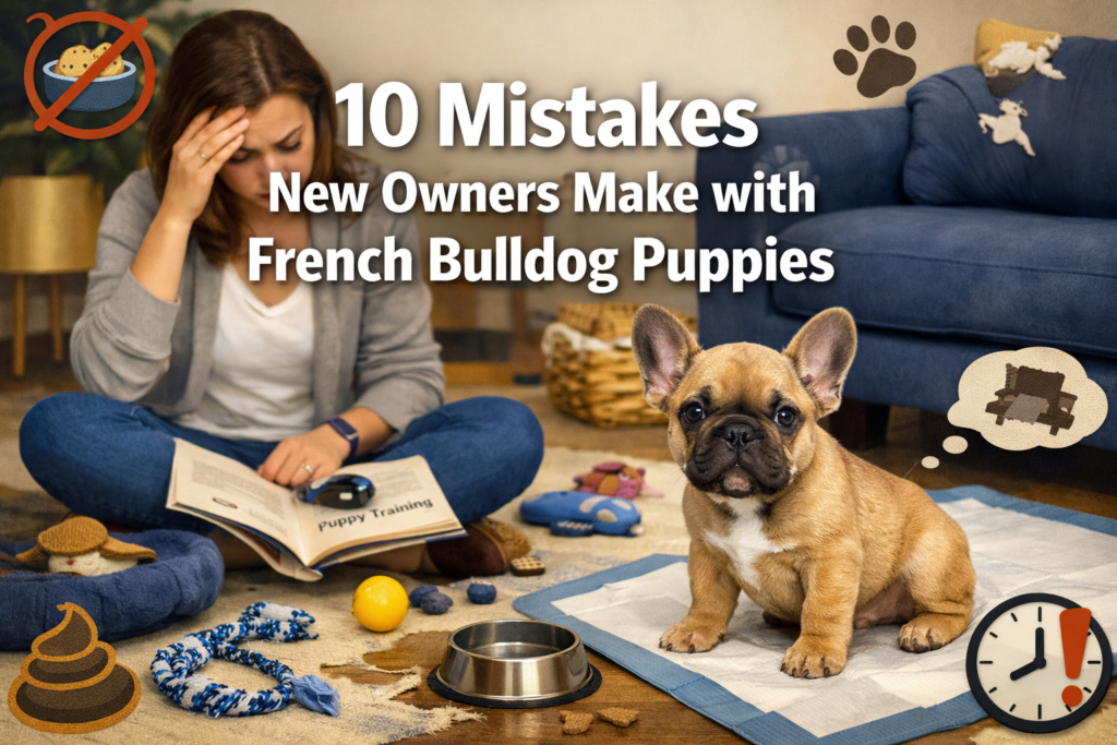 10 Mistakes New Owners Make with French Bulldog Puppies