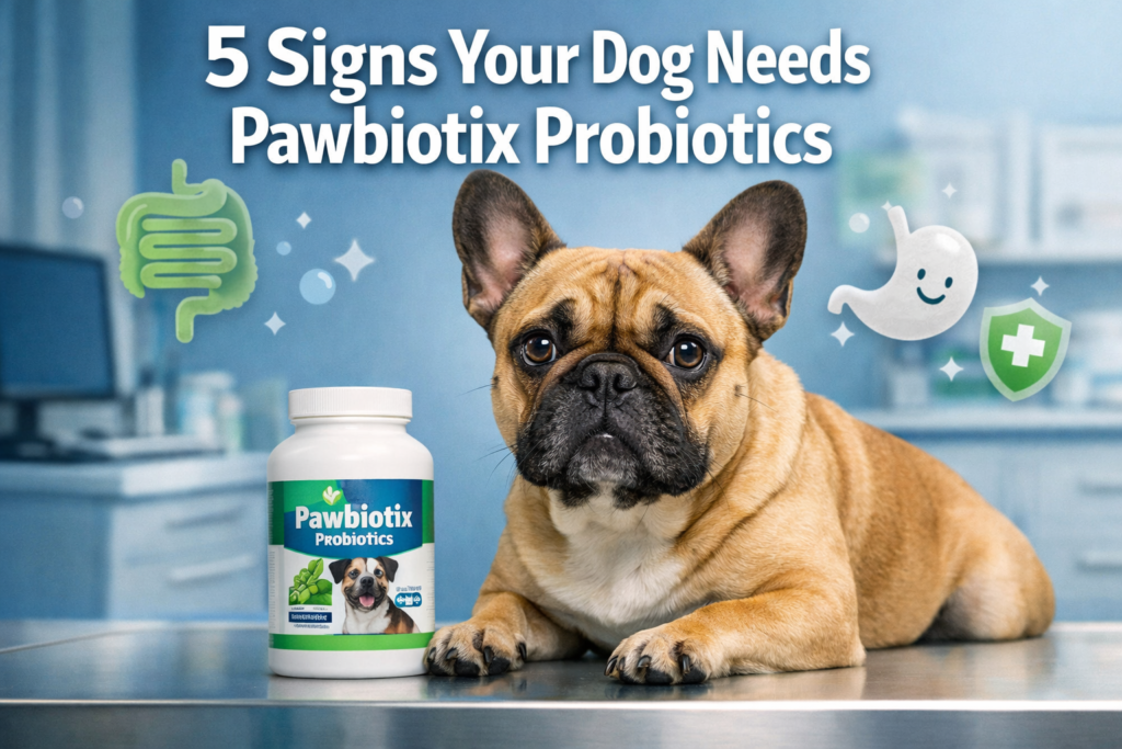 5 Signs Your Dog Needs Pawbiotix Probiotics