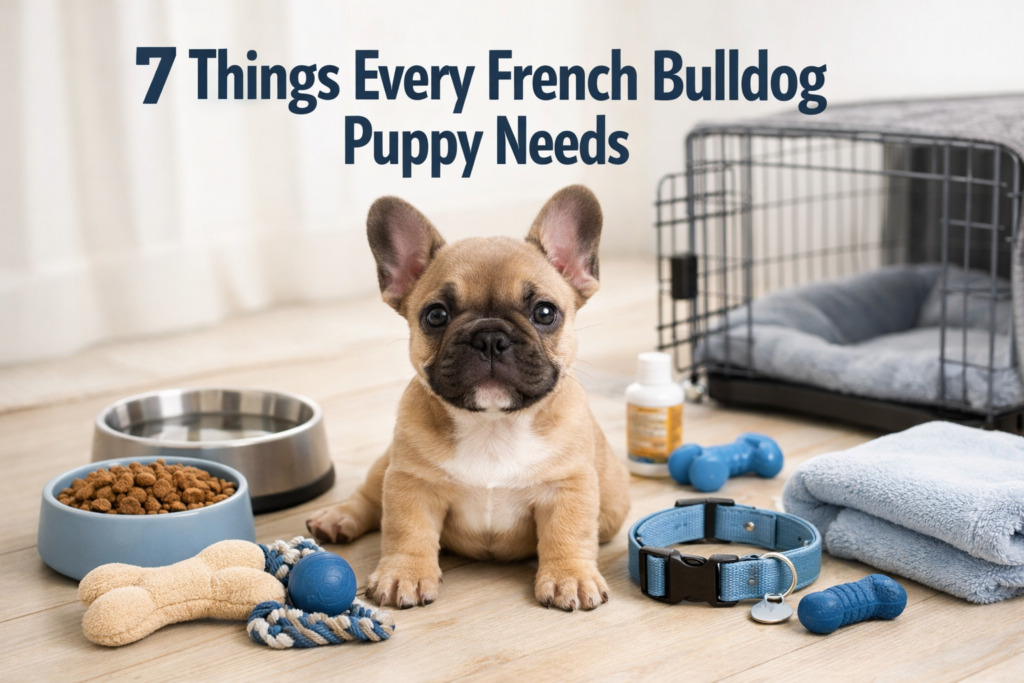 7 Things Every French Bulldog Puppy Needs
