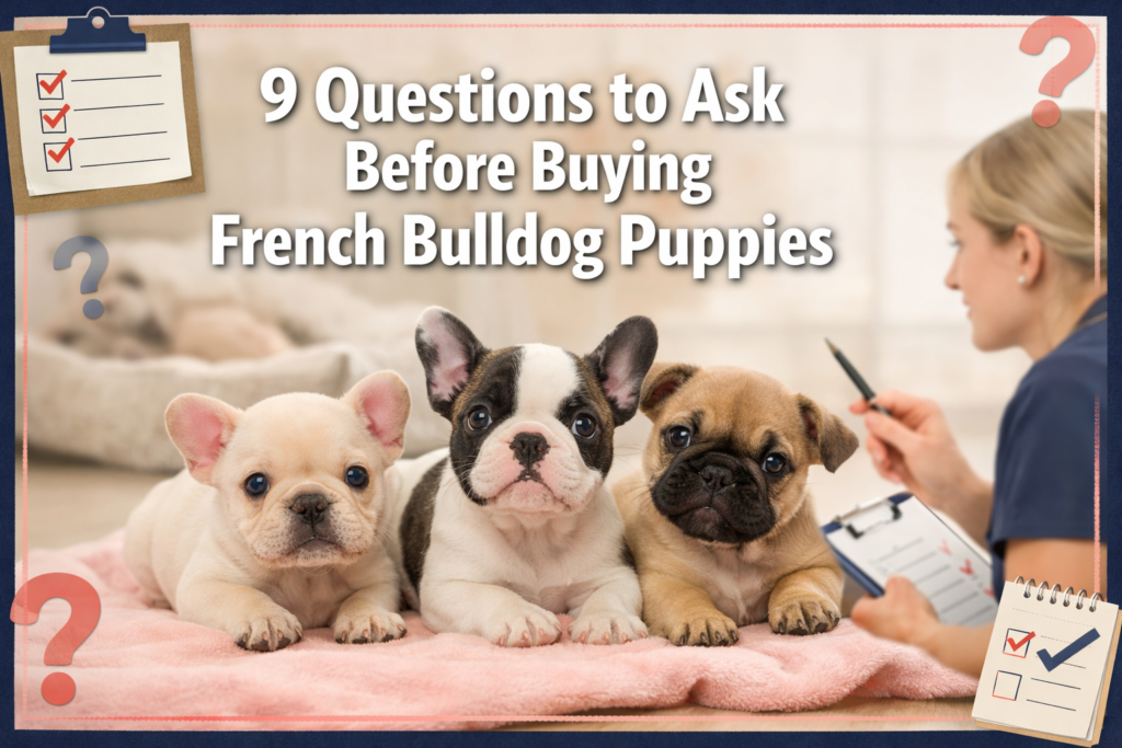 9 Questions to Ask Before Buying French Bulldog Puppies