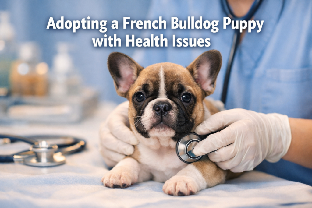 Adopting a French Bulldog Puppy with Health Issues