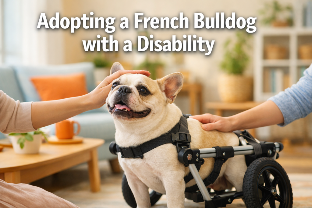 Adopting a French Bulldog with a Disability