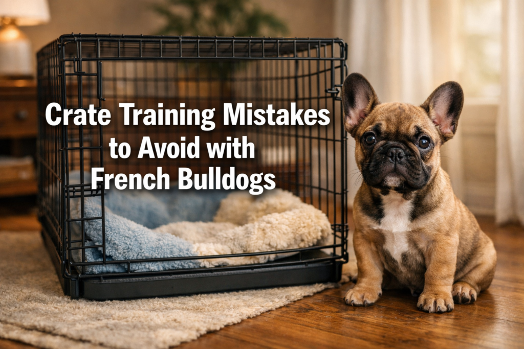 Crate Training Mistakes to Avoid with French Bulldogs