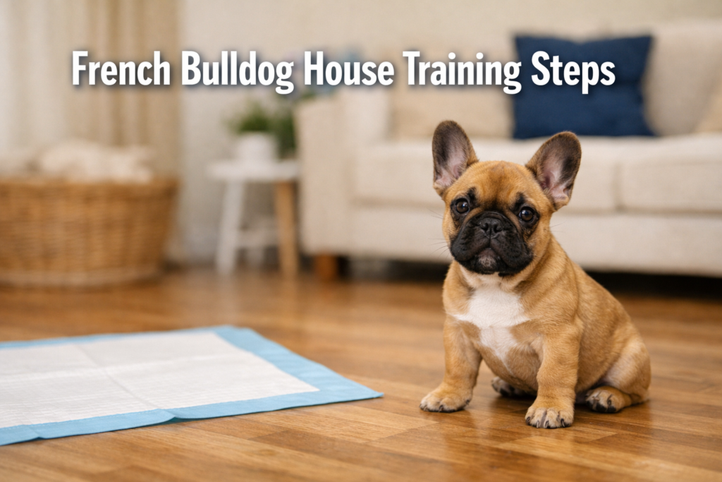 French Bulldog House Training Steps