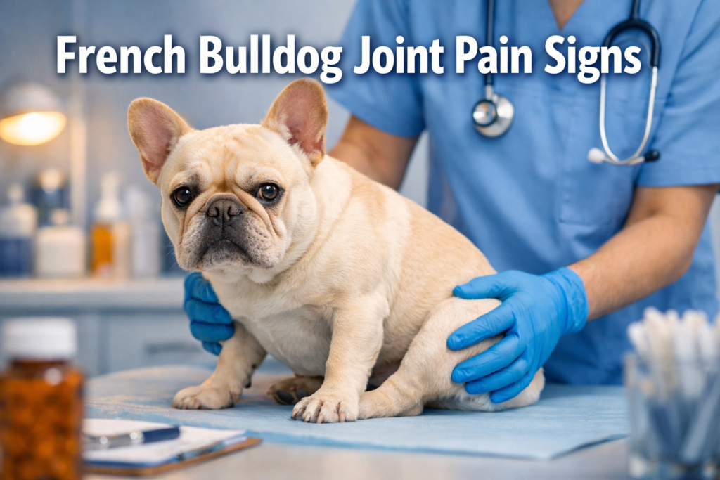 French Bulldog Joint Pain Signs