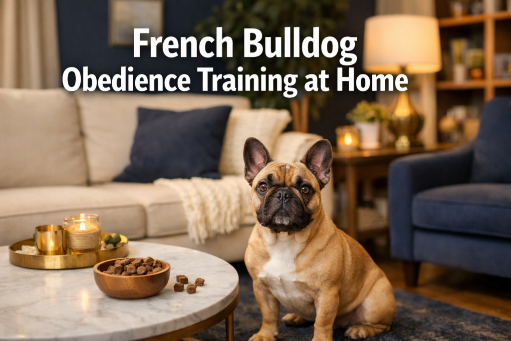 French Bulldog Obedience Training at Home