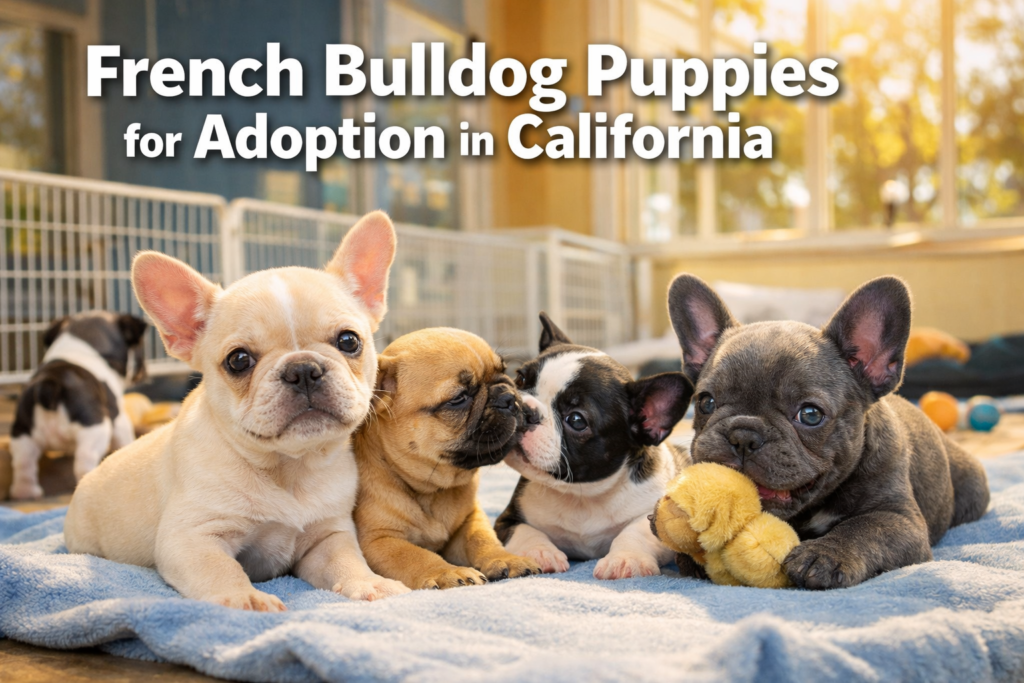 French Bulldog Puppies for Adoption in California