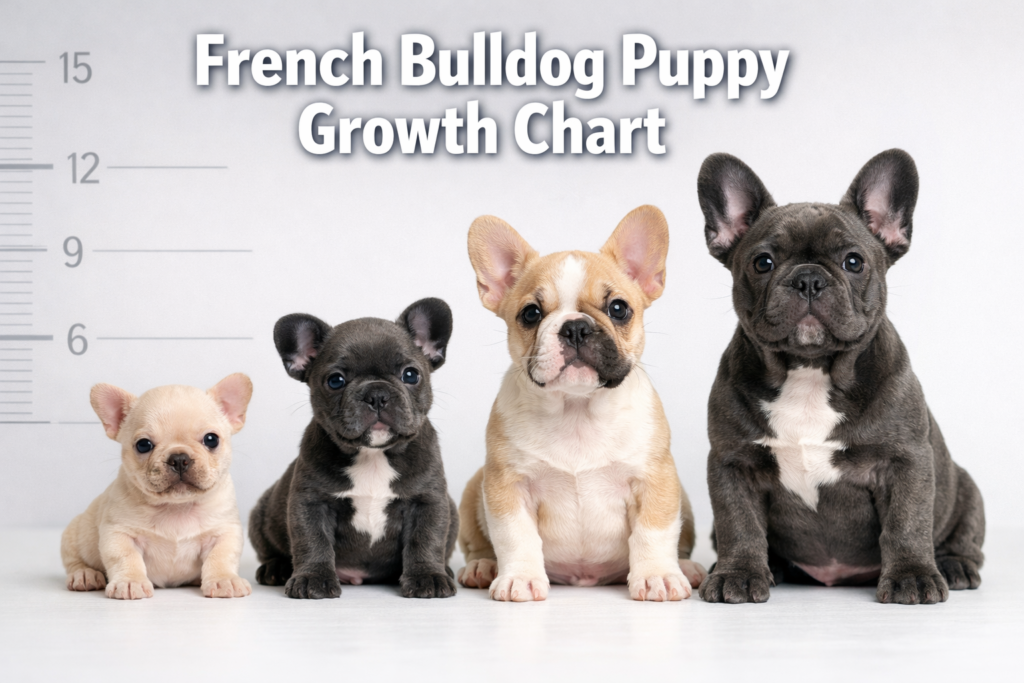 French Bulldog Puppy Growth Chart