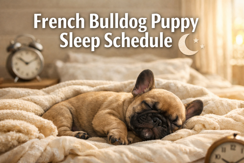 French Bulldog Puppy Sleep Schedule