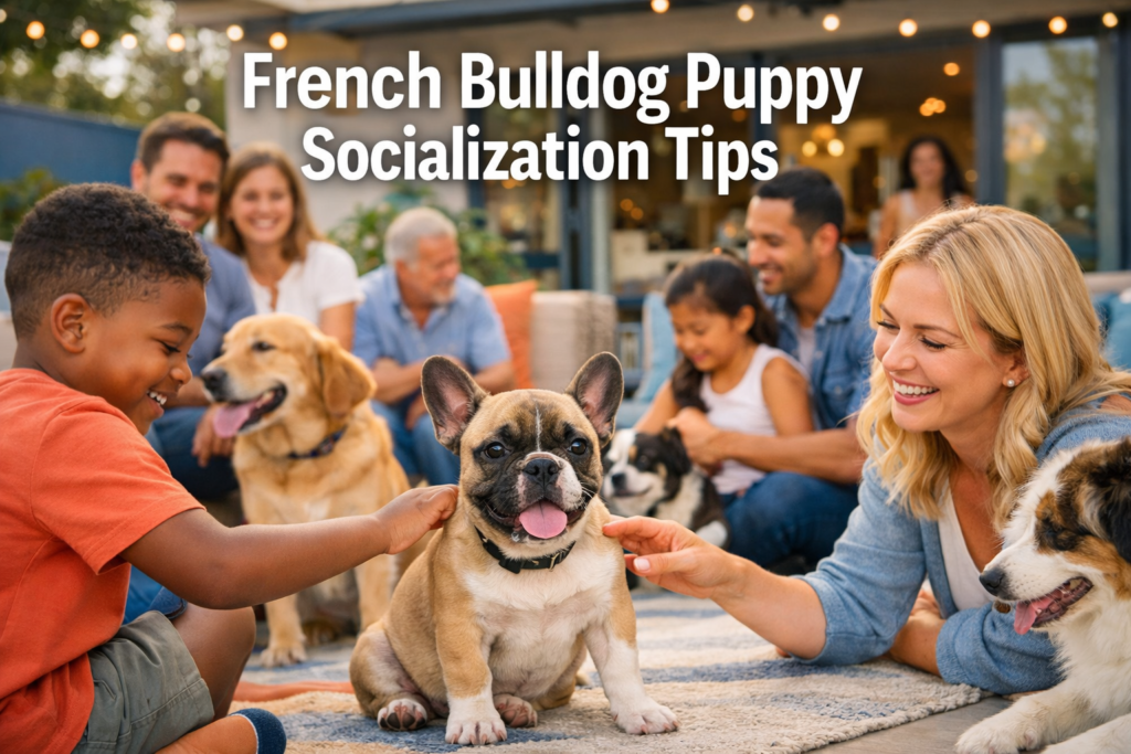 French Bulldog Puppy Socialization Tips