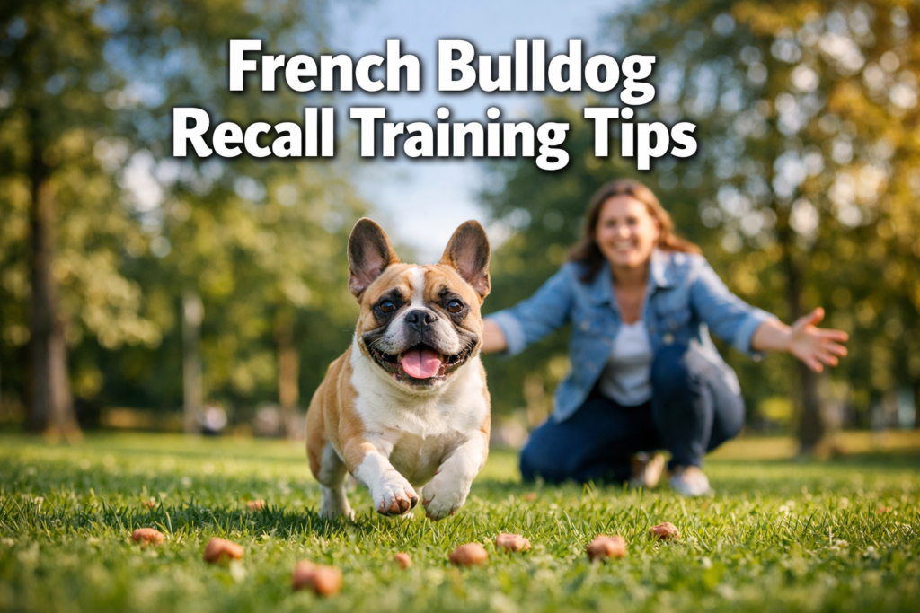French Bulldog Recall Training Tips