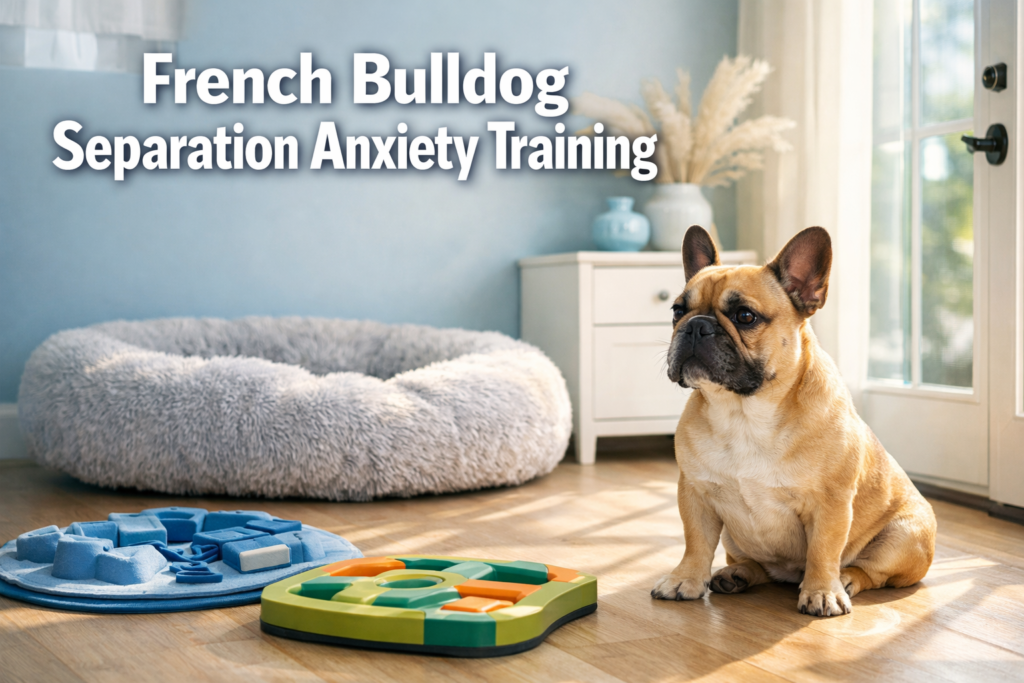 French Bulldog Separation Anxiety Training
