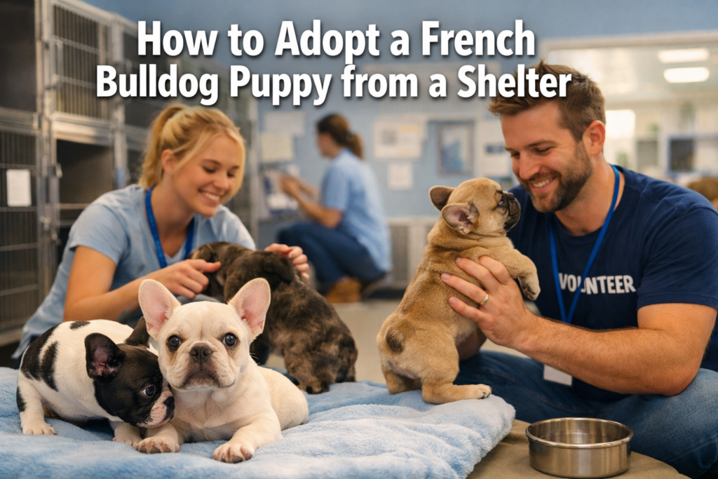 How to Adopt a French Bulldog Puppy from a Shelter