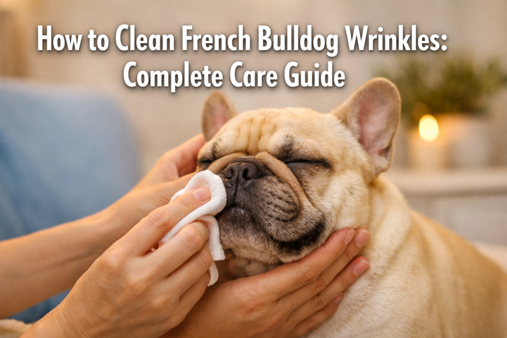 How to Clean French Bulldog Wrinkles