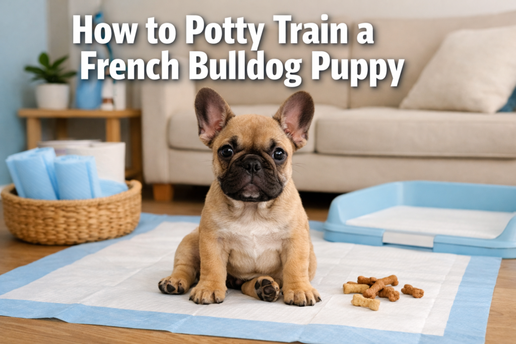 How to Potty Train a French Bulldog Puppy