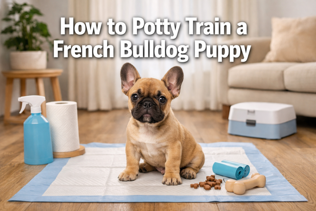 How to Potty Train a French Bulldog Puppy