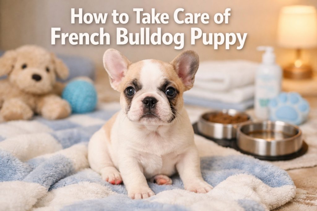 How to Take Care of French Bulldog Puppy