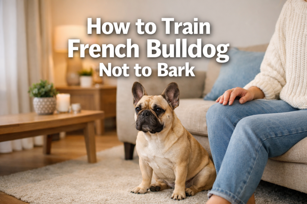 How to Train French Bulldog Not to Bark
