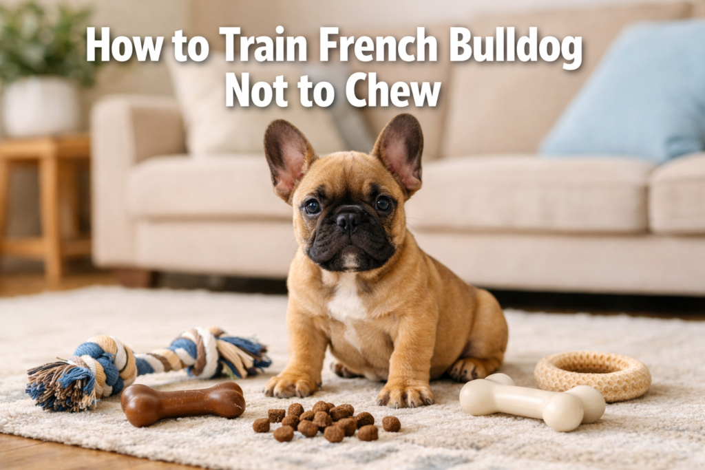 How to Train French Bulldog Not to Chew