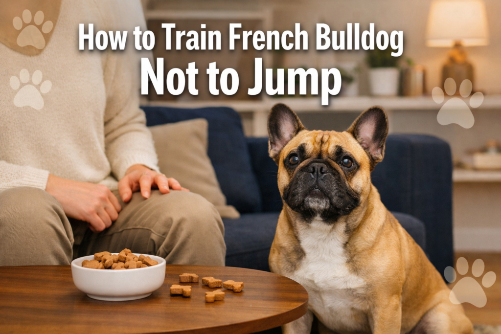 How to Train French Bulldog Not to Jump