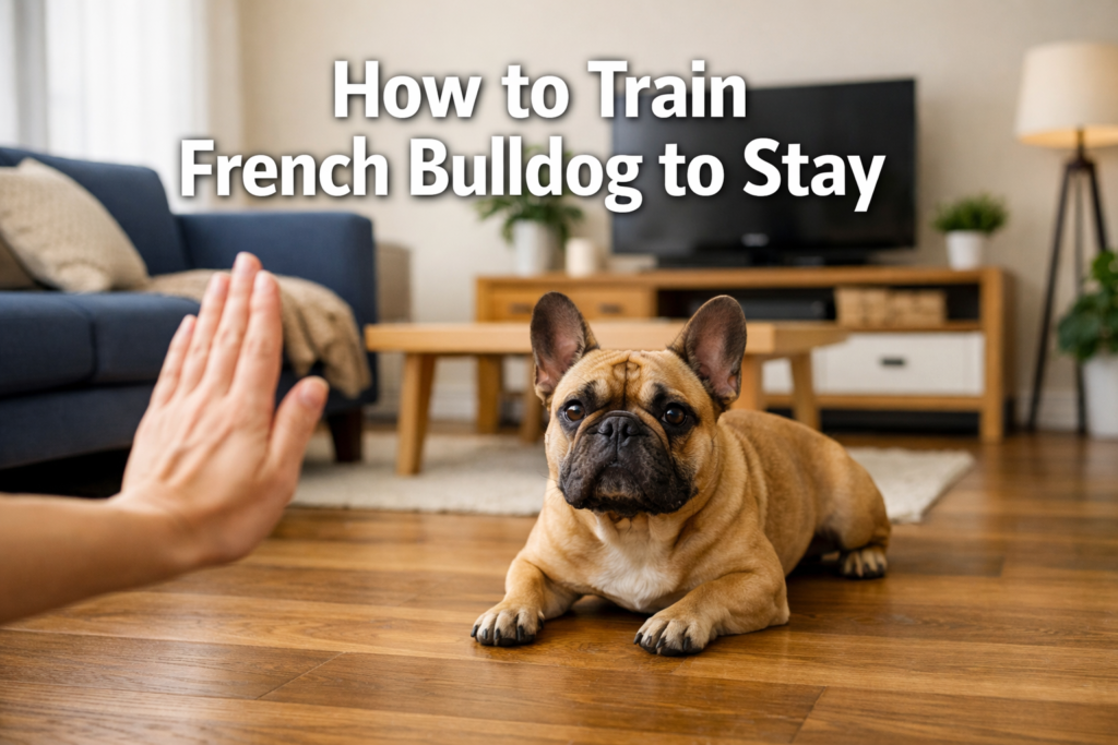 How to Train French Bulldog to Stay