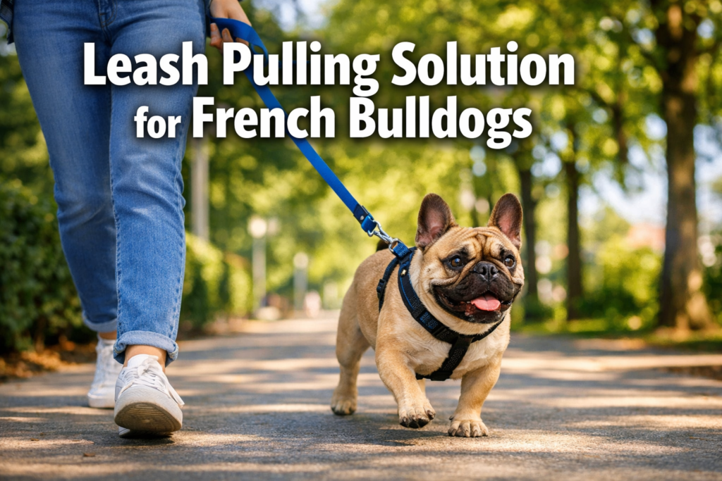 Leash Pulling Solution for French Bulldogs