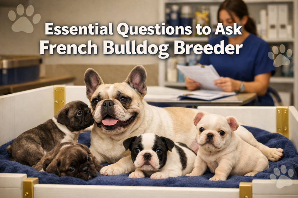 Questions to Ask French Bulldog Breeder