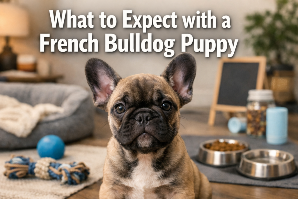 What to Expect with a French Bulldog Puppy